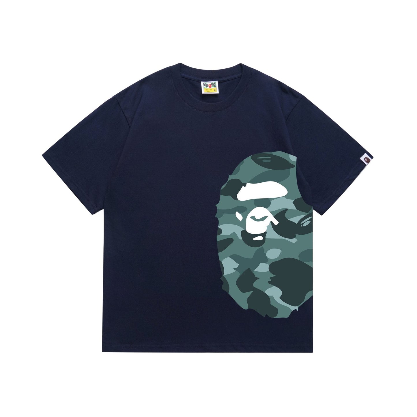 BAPE Camo Ape-Head Side Graphic T-Shirt — front