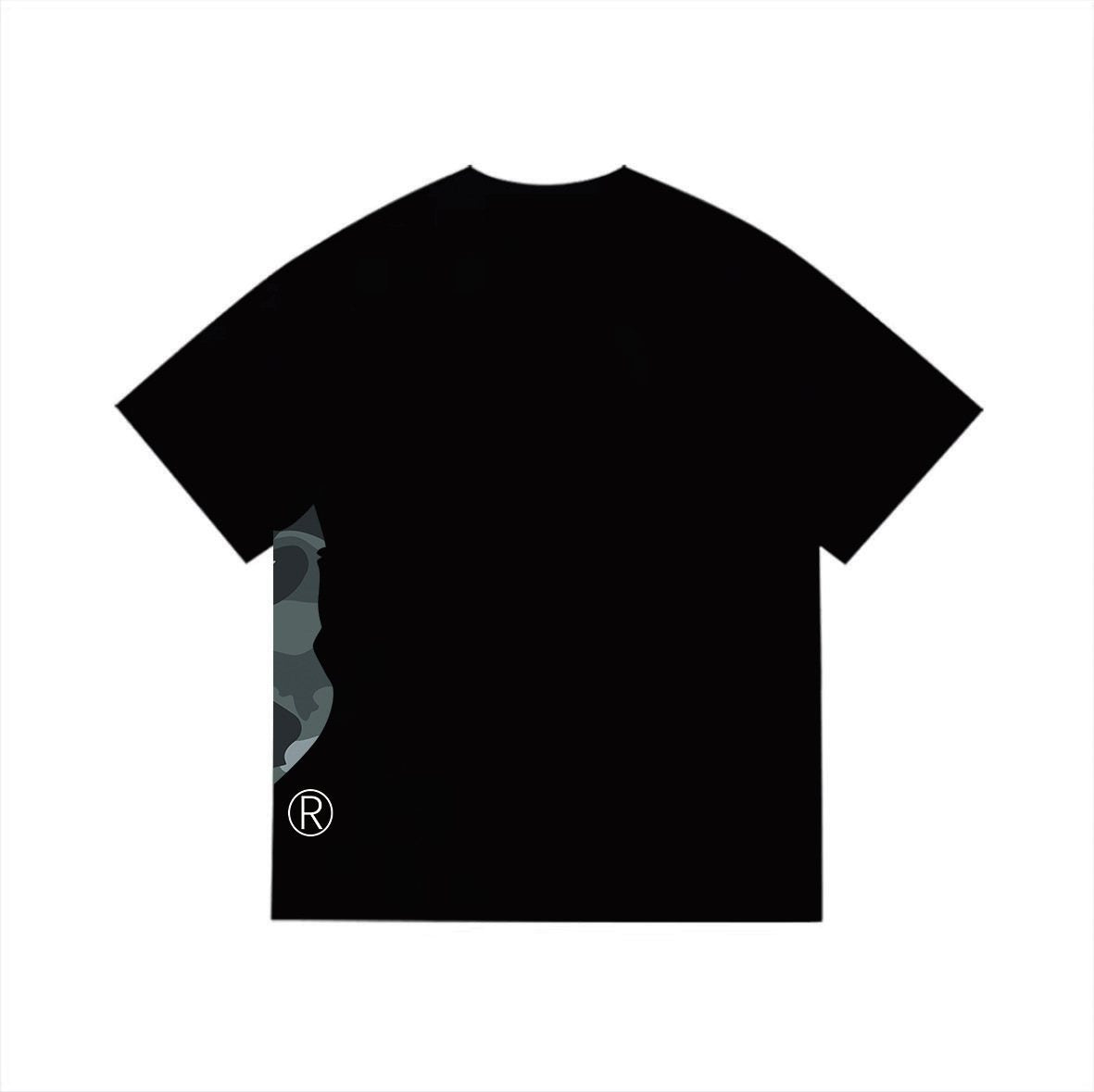 BAPE Camo Ape-Head Side Graphic T-Shirt — back