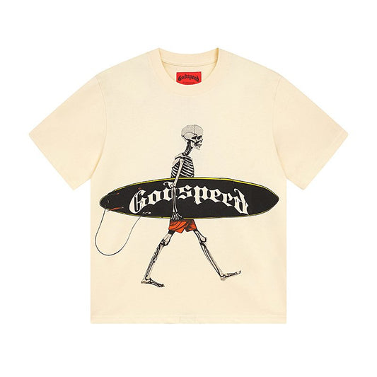 Godspeed Skeleton Graphic T-Shirt — hero