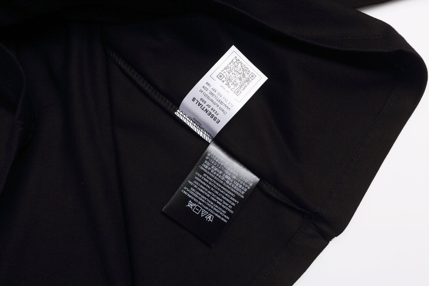 ESSENTIALS Fear of God Chest Graphic T-Shirt — neck_label