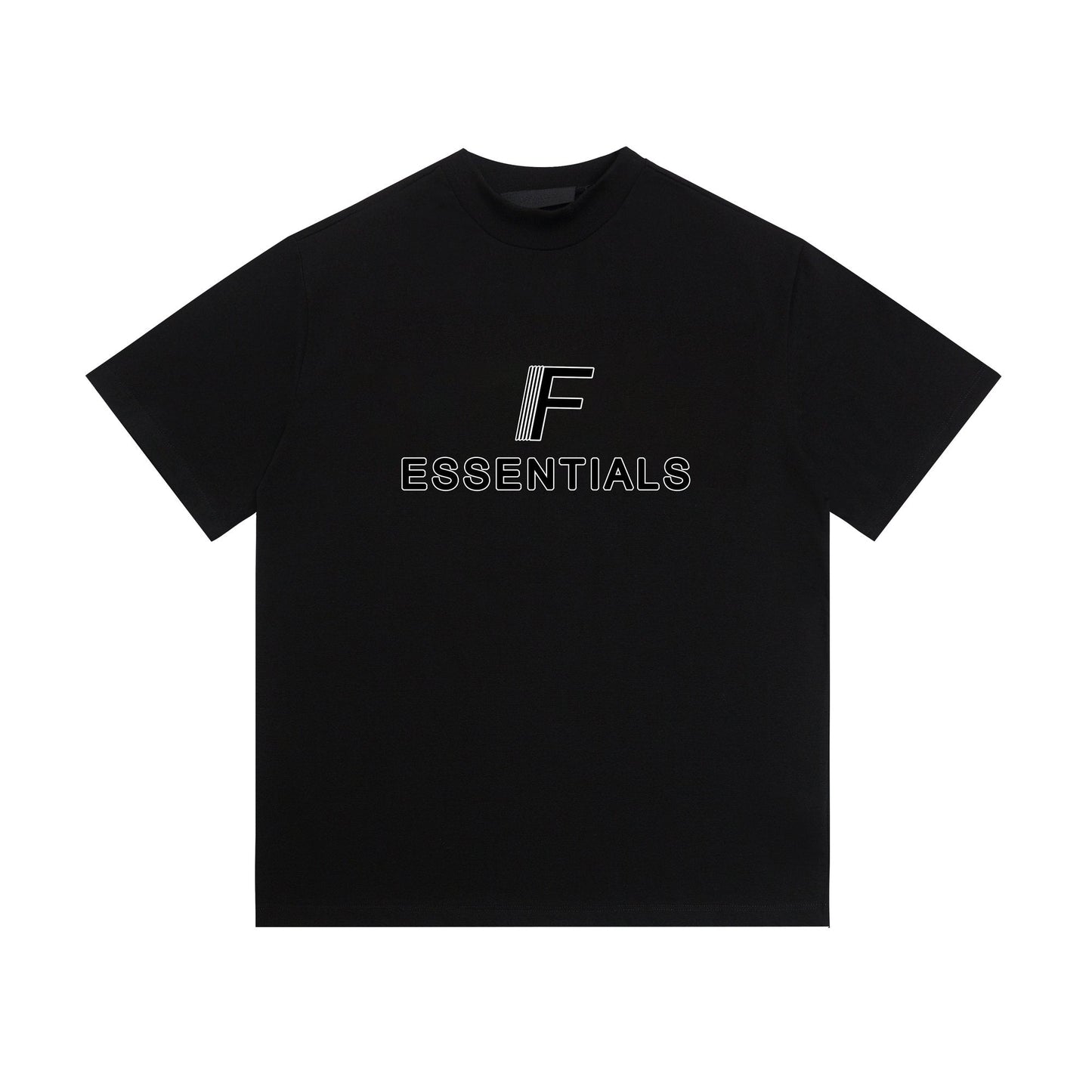 ESSENTIALS F-Letter Embroidered Graphic T-Shirt — hero