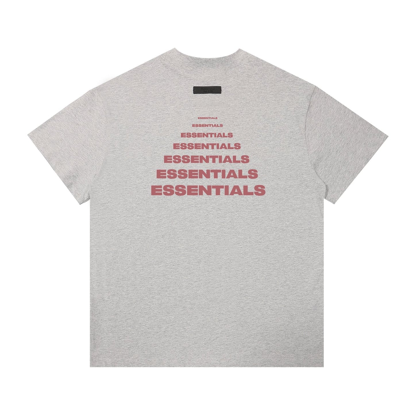 ESSENTIALS Repeated Graphic Short-Sleeve T-Shirt — back