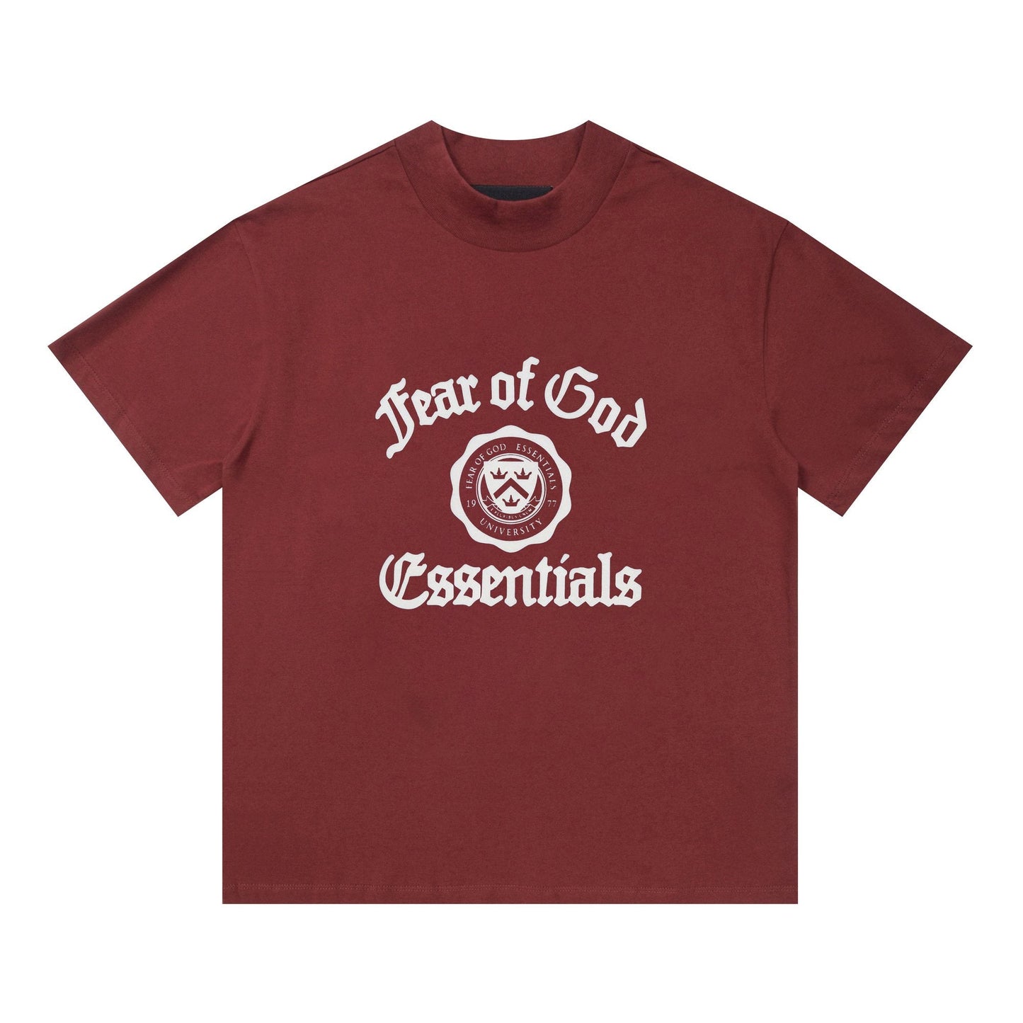 Fear of God Essentials University Crest Graphic T-Shirt — hero