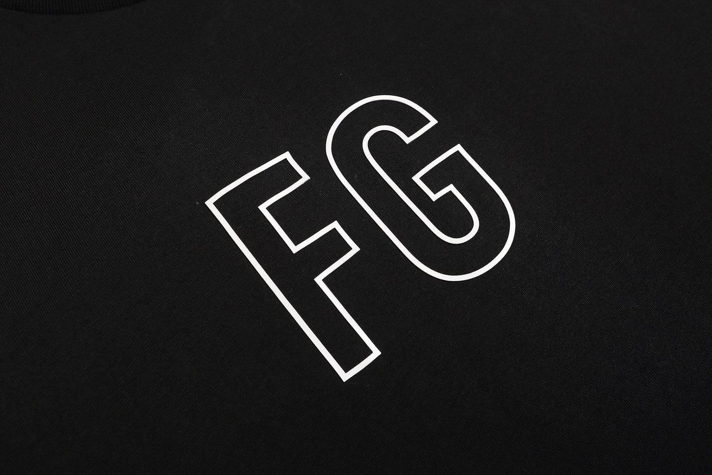 Fear of God Essentials Cutout Front Graphic T-Shirt — detail
