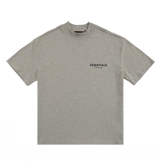 ESSENTIALS Flocked Logo Graphic T-Shirt — hero