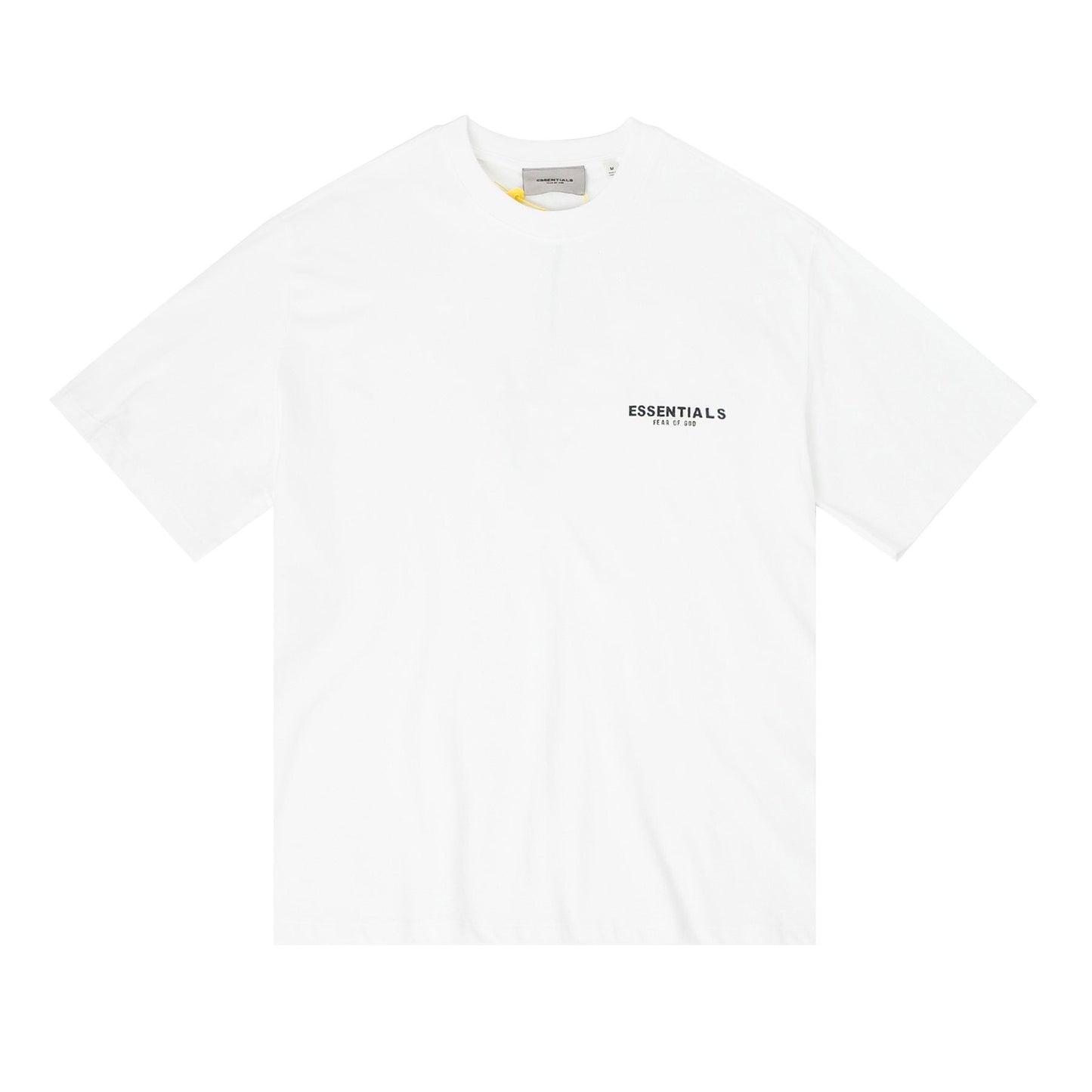 ESSENTIALS Reflective Chest Logo Short-Sleeve T-Shirt — front