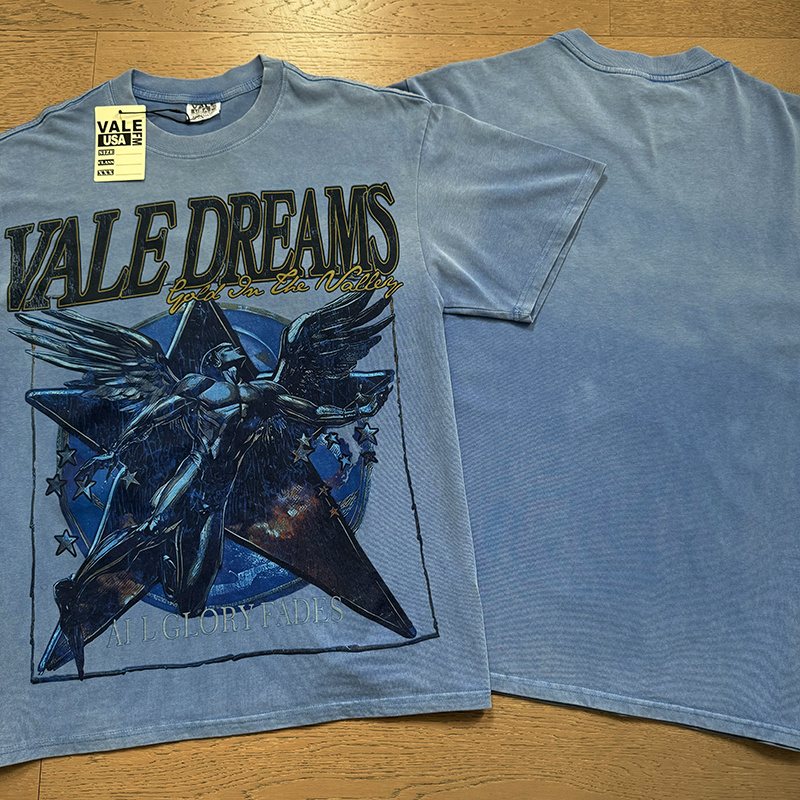 VALE USA Dreams Graphic Short-Sleeve T-Shirt — comparison