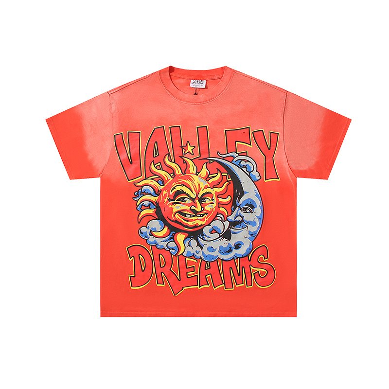 VALE USA Washed Dreams Graphic T-Shirt — front