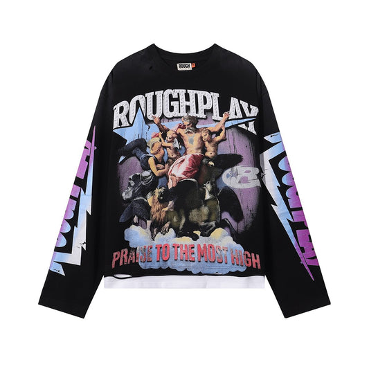 Rough Play Praise to Most High Graphic Long-Sleeve T-Shirt — hero