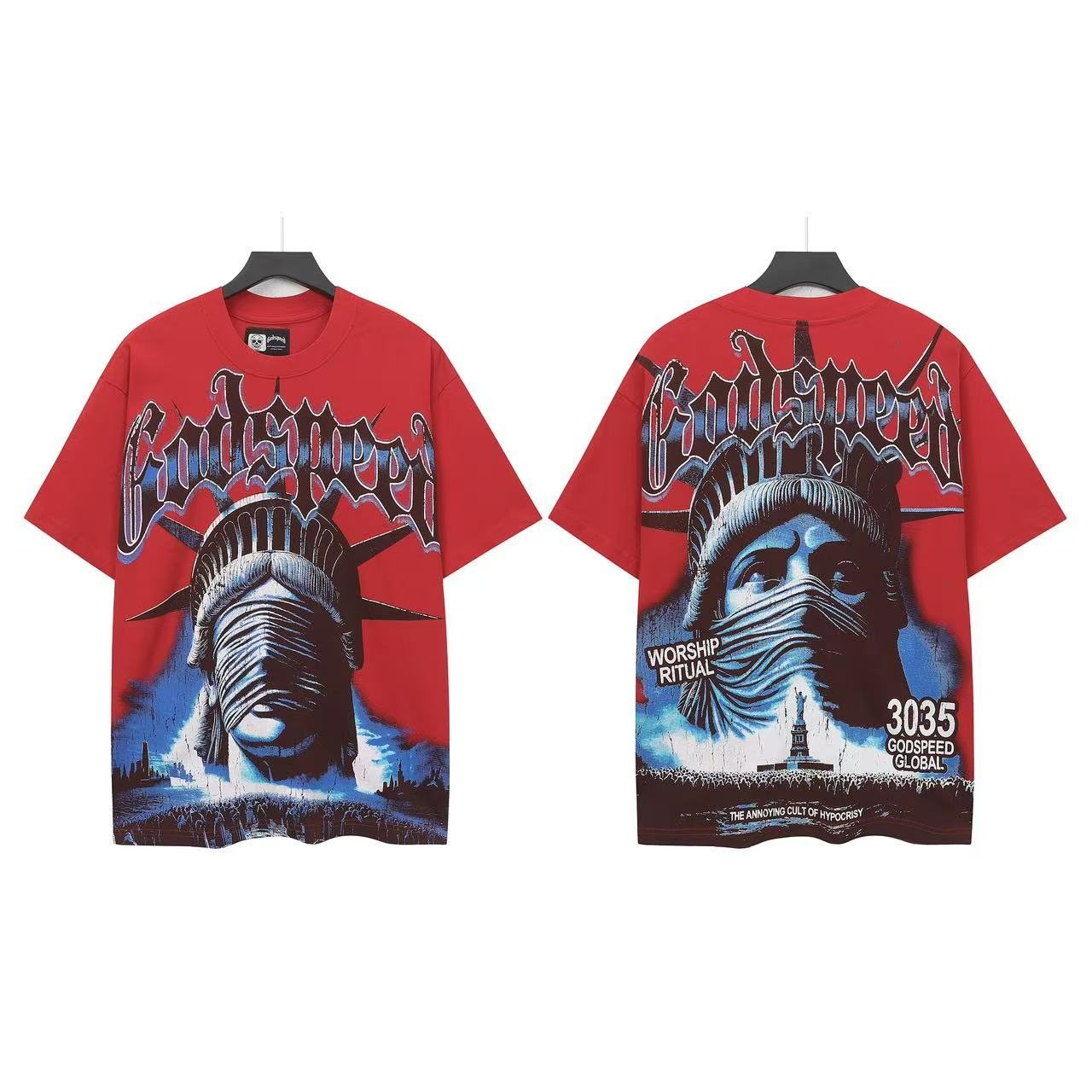 Godspeed Astronaut 3035 Graphic T-Shirt — front
