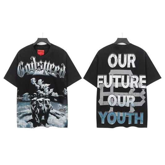 Godspeed Future Youth Rider Graphic T-Shirt — front