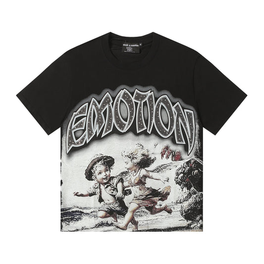 MIXED EMOTION Angel Beach Graphic T-Shirt — hero