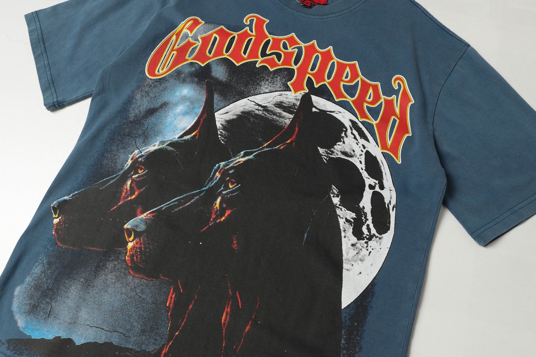 Godspeed Bull Graphic Short-Sleeve T-Shirt — detail