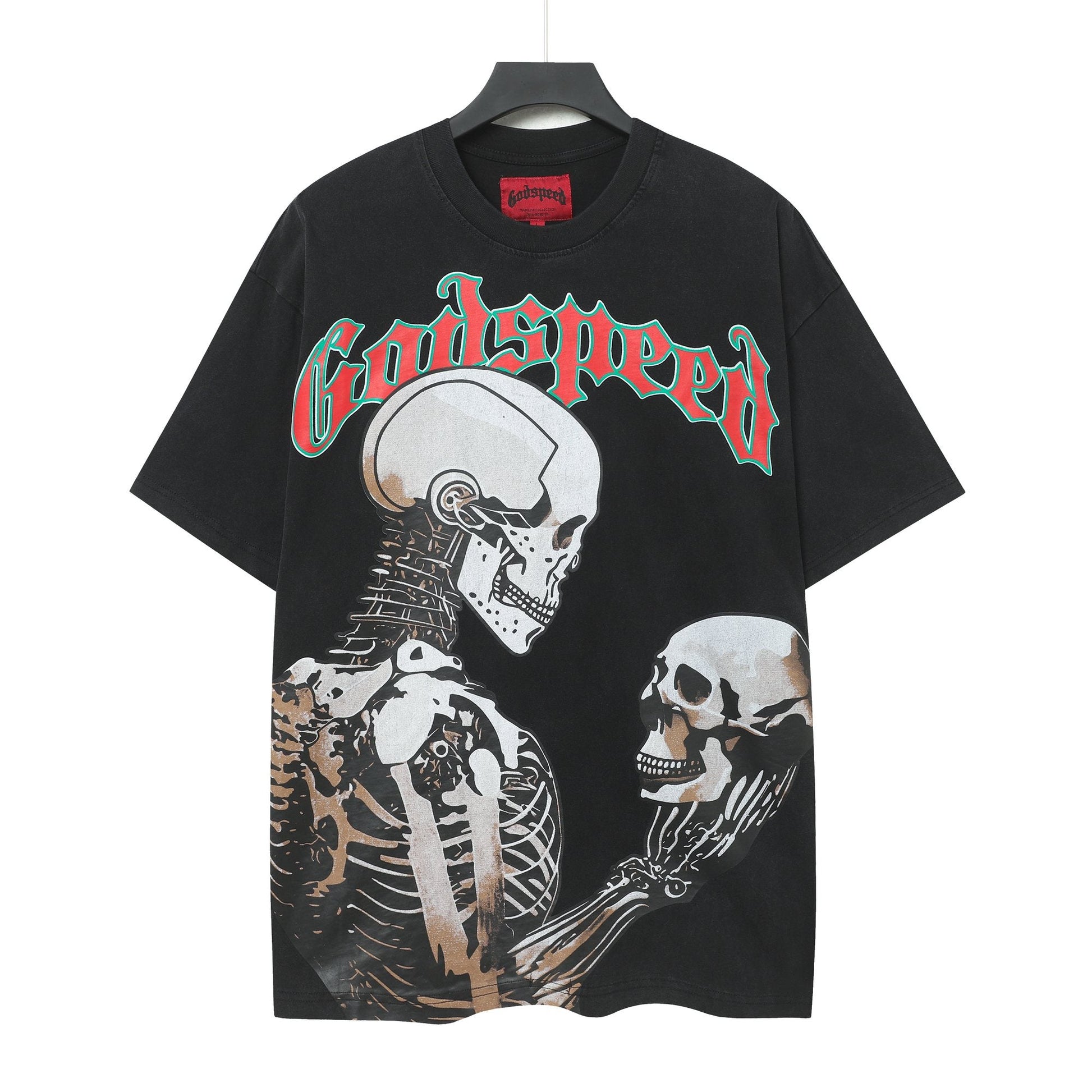 Godspeed Skeleton Graphic Short-Sleeve T-Shirt — hero