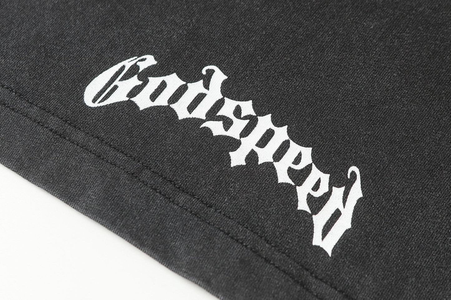 Godspeed Blue Skull Graphic T-Shirt — detail