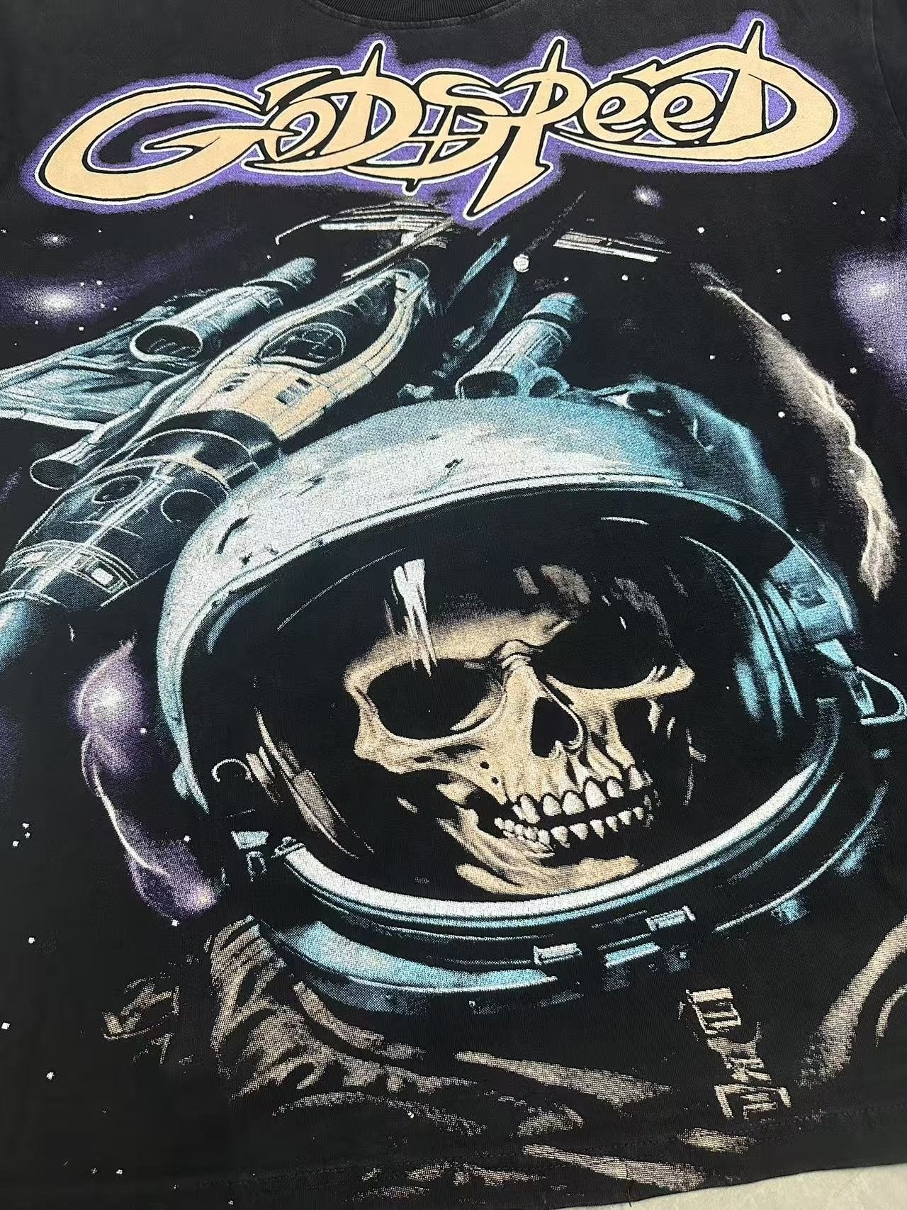 Godspeed Out of Many One Graphic T-Shirt — detail