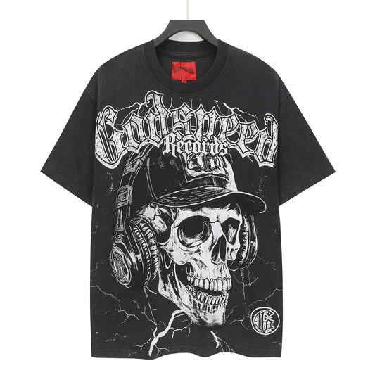 Godspeed Summer Tour 2025 Skull Graphic T-Shirt — hero