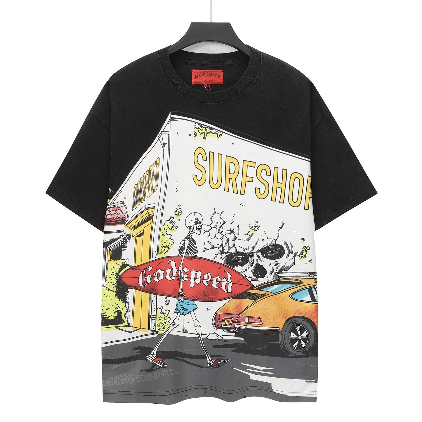 Godspeed Surfshop Graphic T-Shirt — hero