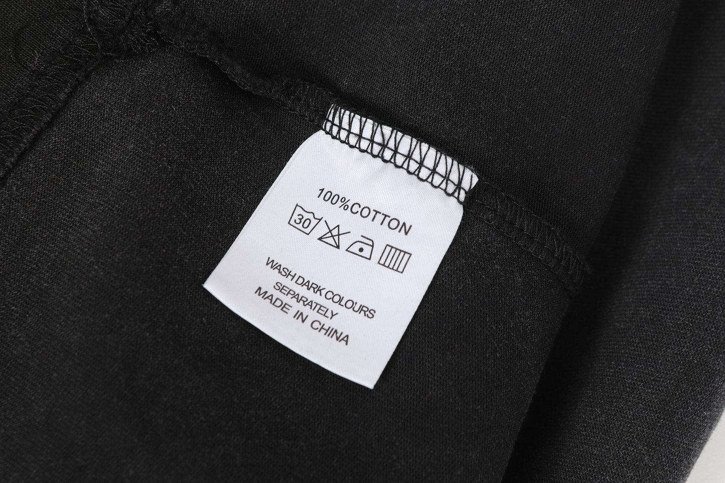 Godspeed Skull & Roses Graphic T-Shirt — neck_label