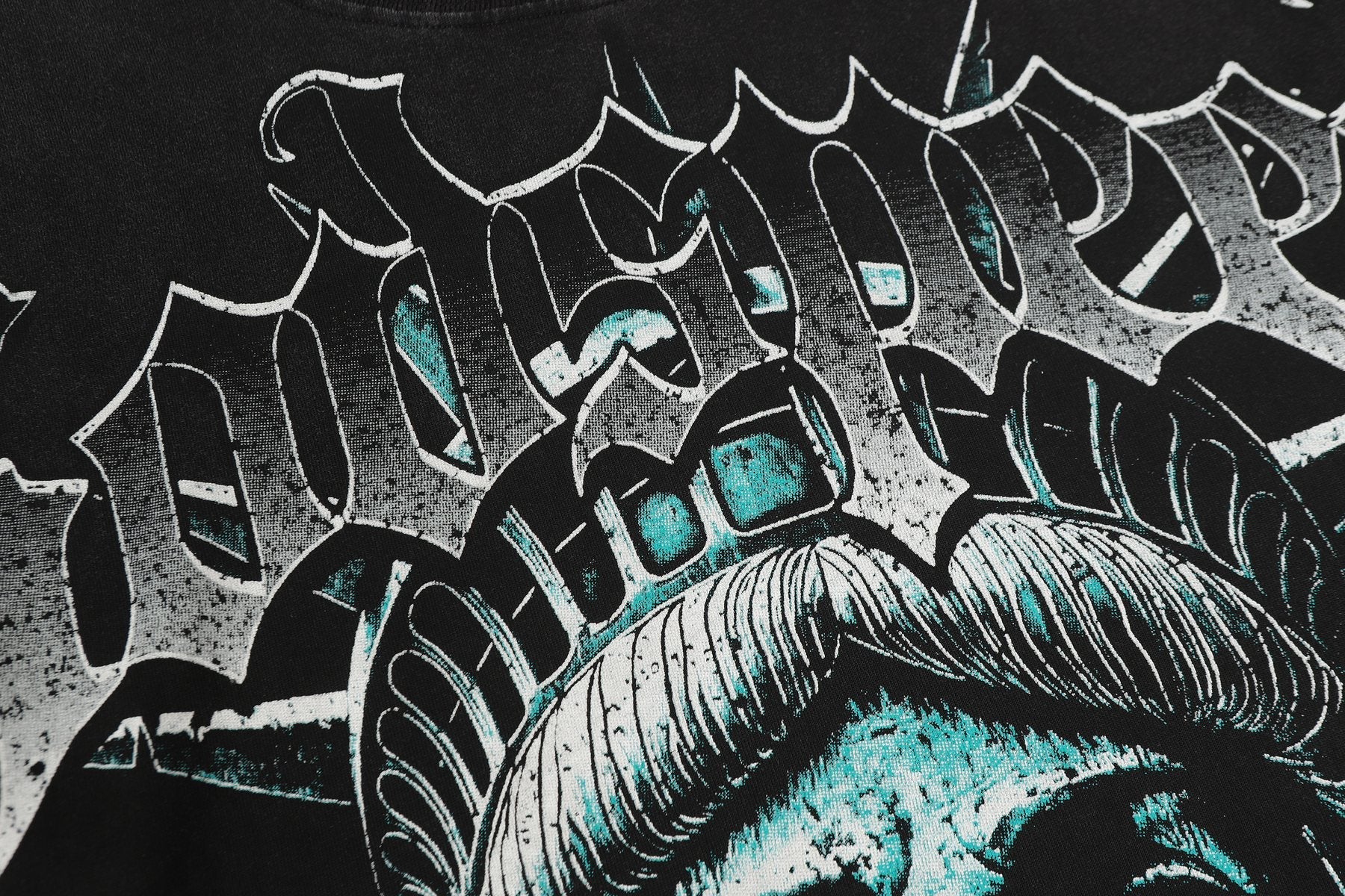 Godspeed Statue of Liberty Graphic T-Shirt — detail