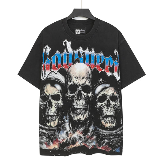 Godspeed World Tour Skull Graphic T-Shirt — hero