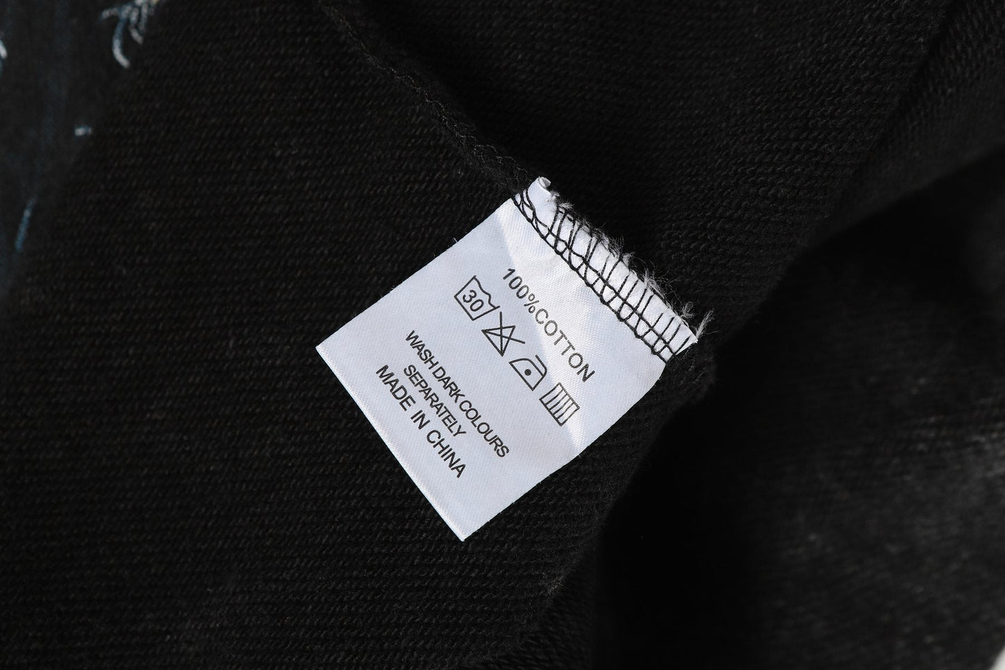 Godspeed Race Before Death Skull Graphic Hoodie — neck_label