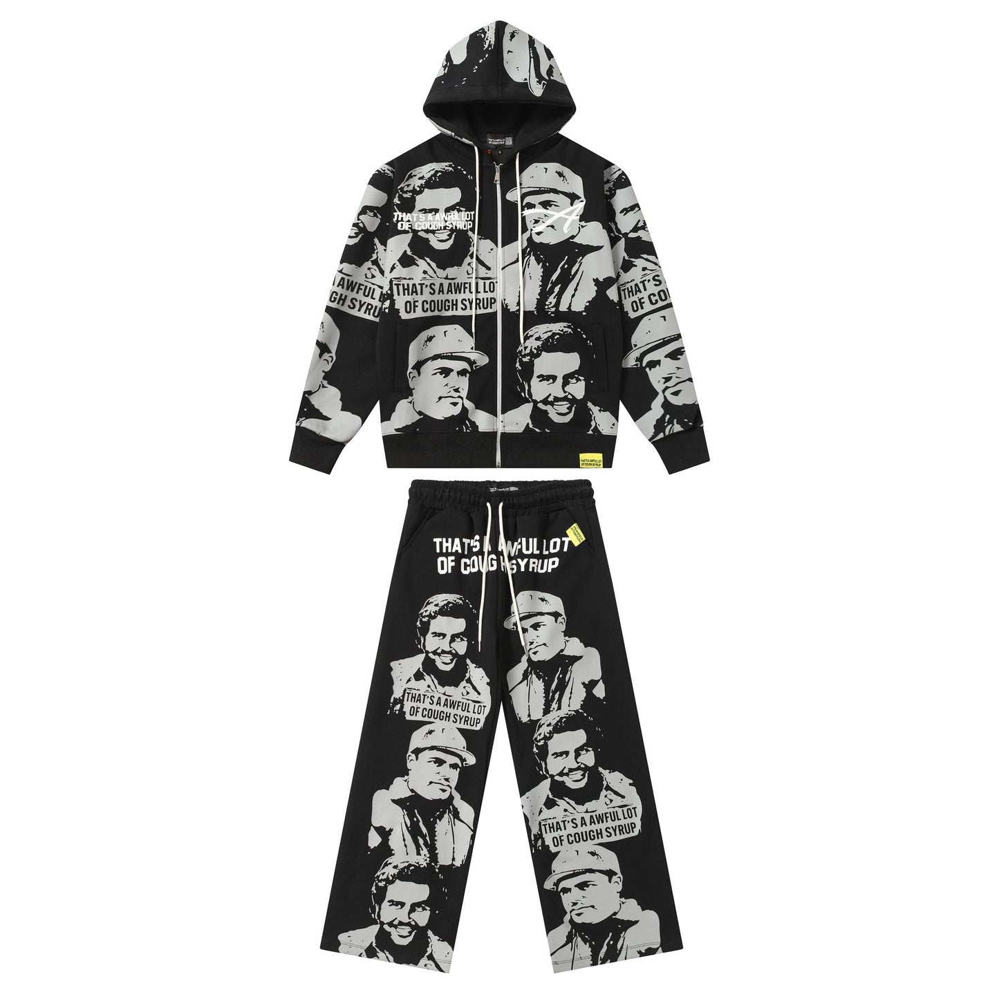 THAT'S A AWFUL LOT OF COUGH SYRUP Tomorrow Star Portrait Graphic Matching Set — front