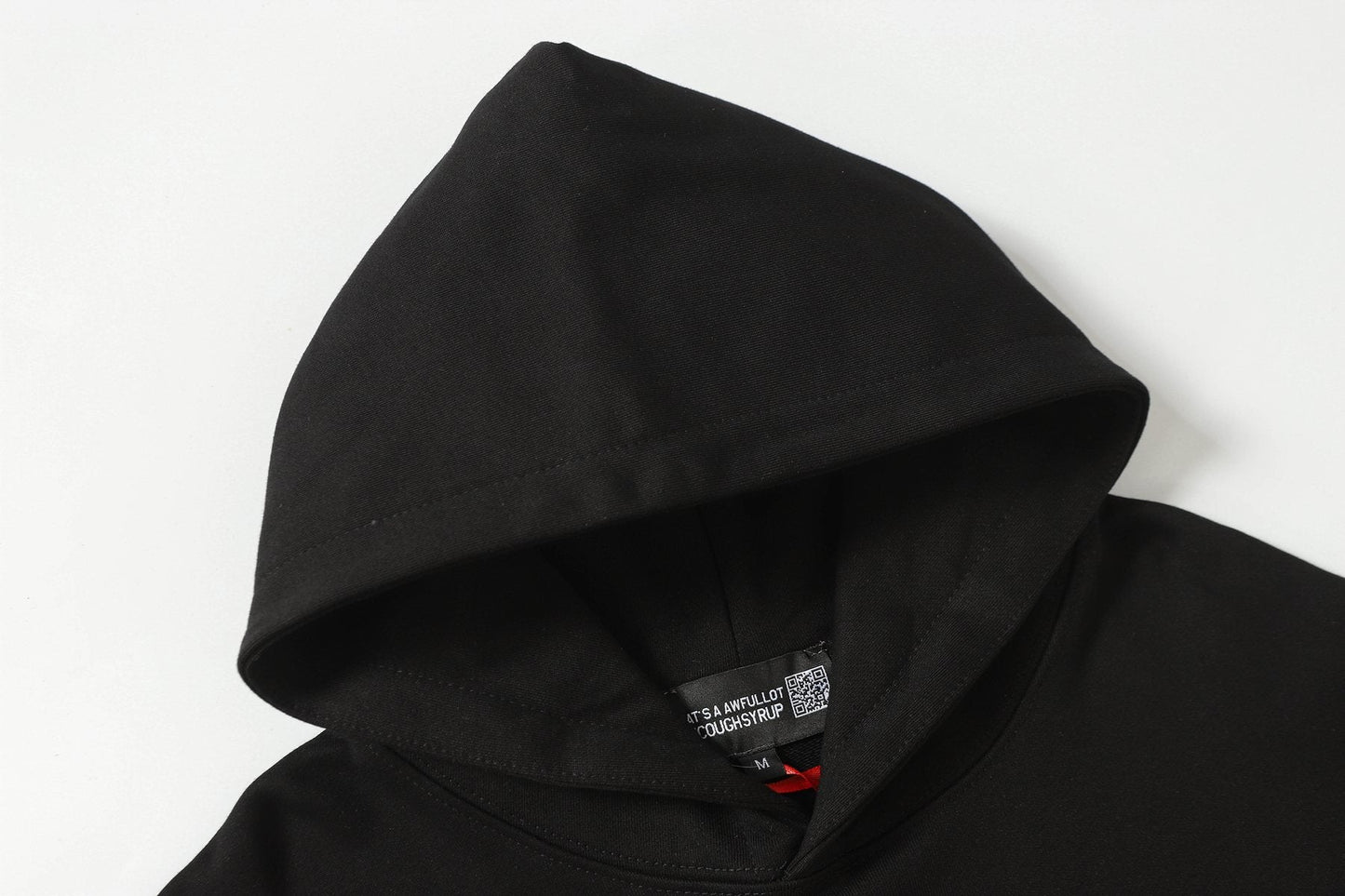 THAT'S A AWFUL LOT OF COUGH SYRUP Star Graphic Hoodie — detail