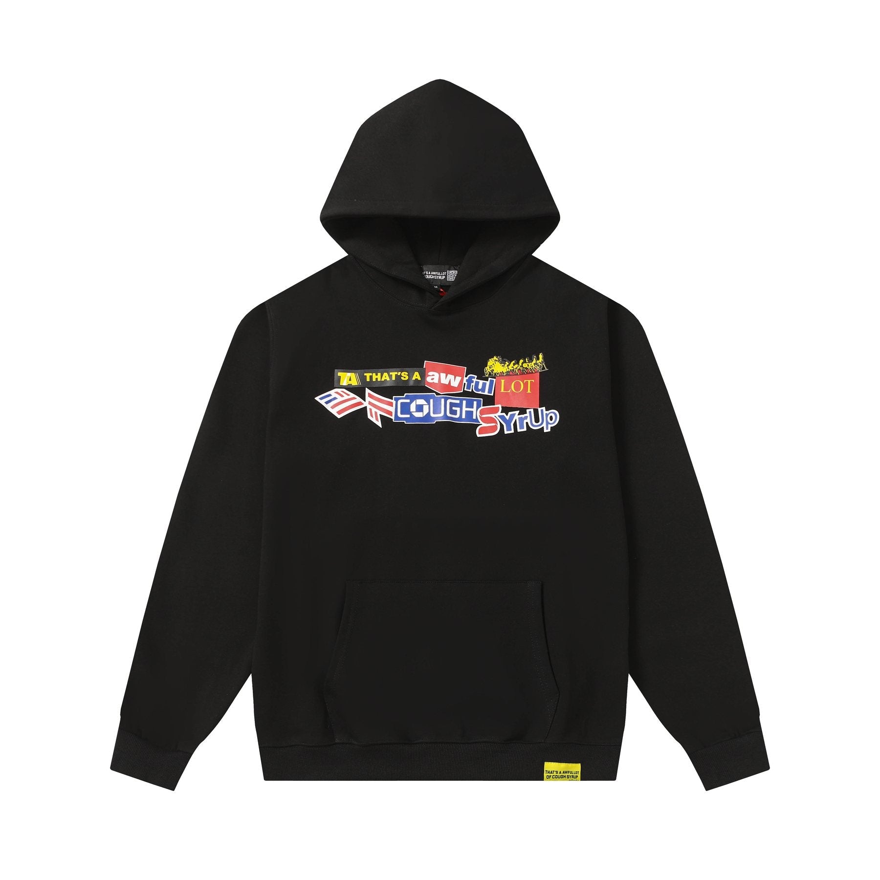 THAT'S A AWFUL LOT OF COUGH SYRUP Star Graphic Hoodie — front