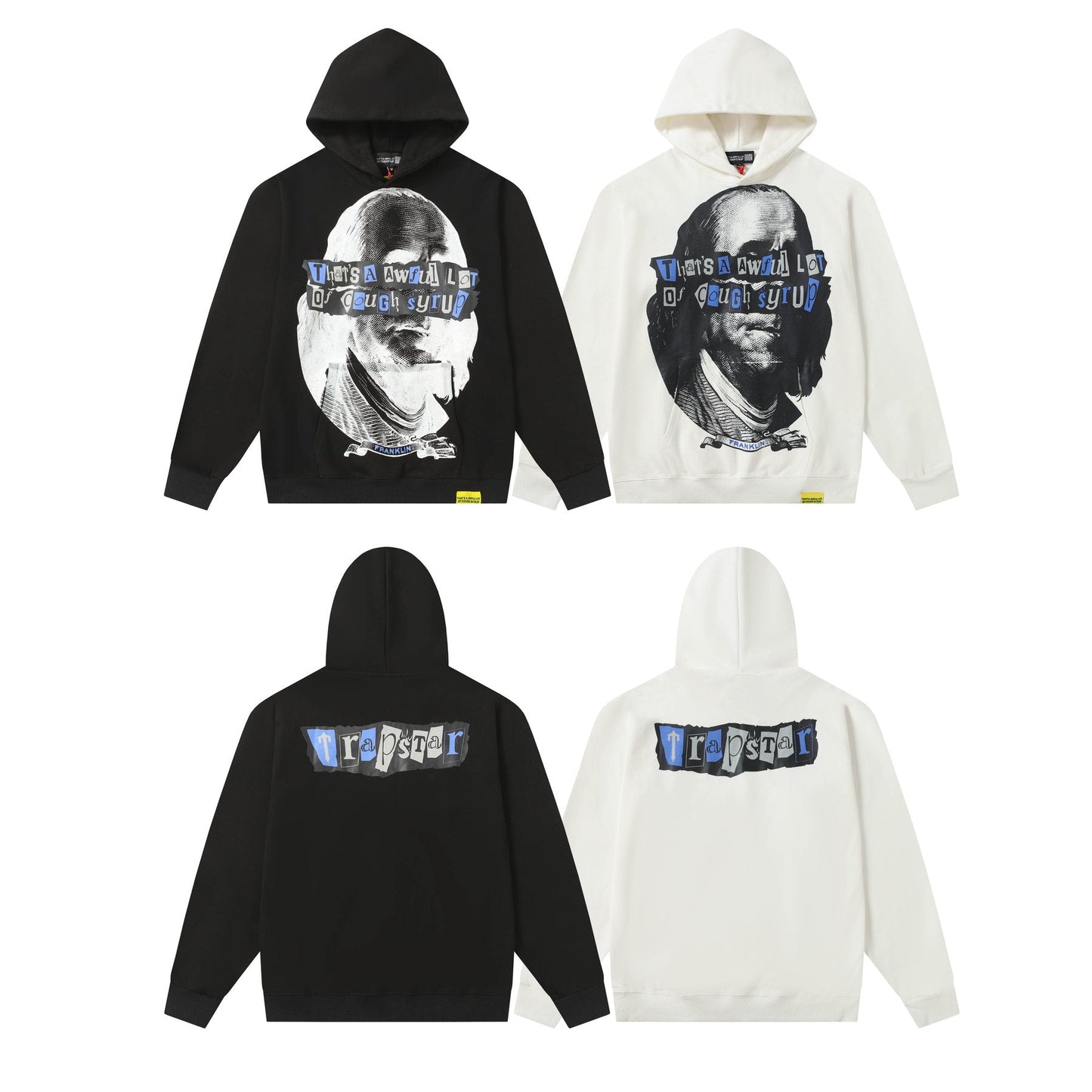 THAT'S A AWFUL LOT OF COUGH SYRUP Rising Star Graphic Hoodie — comparison