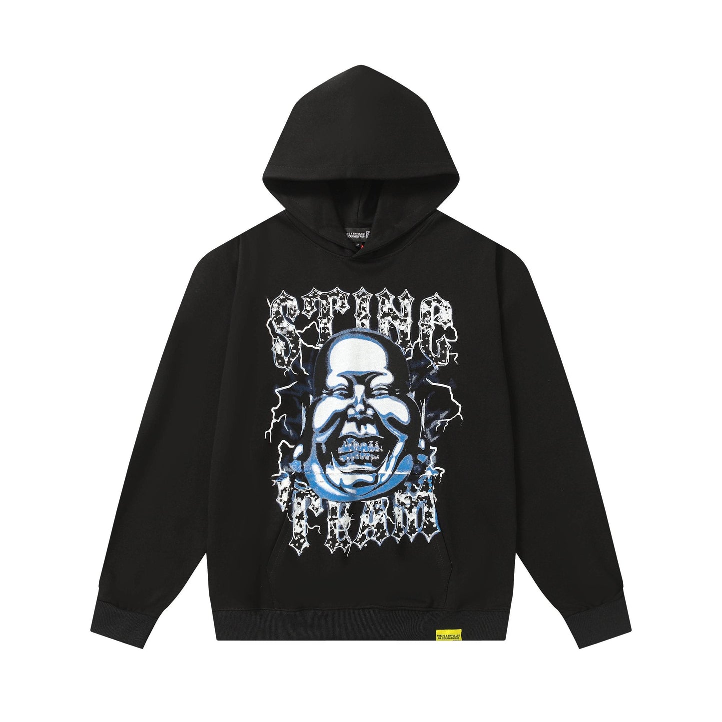 THAT'S A AWFUL LOT OF COUGH SYRUP Star Skull Graphic Hoodie — hero