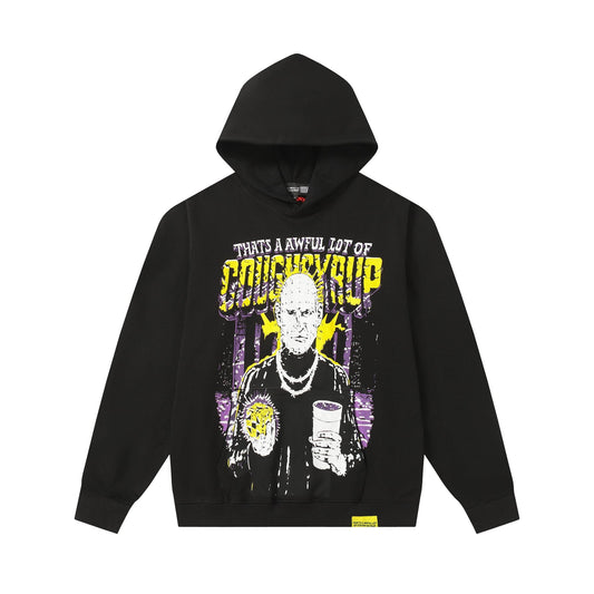 THAT'S A AWFUL LOT OF COUGH SYRUP Star Graphic Hoodie — hero