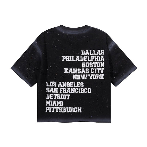 BKYS Revival Football & City List Graphic T-Shirt — back