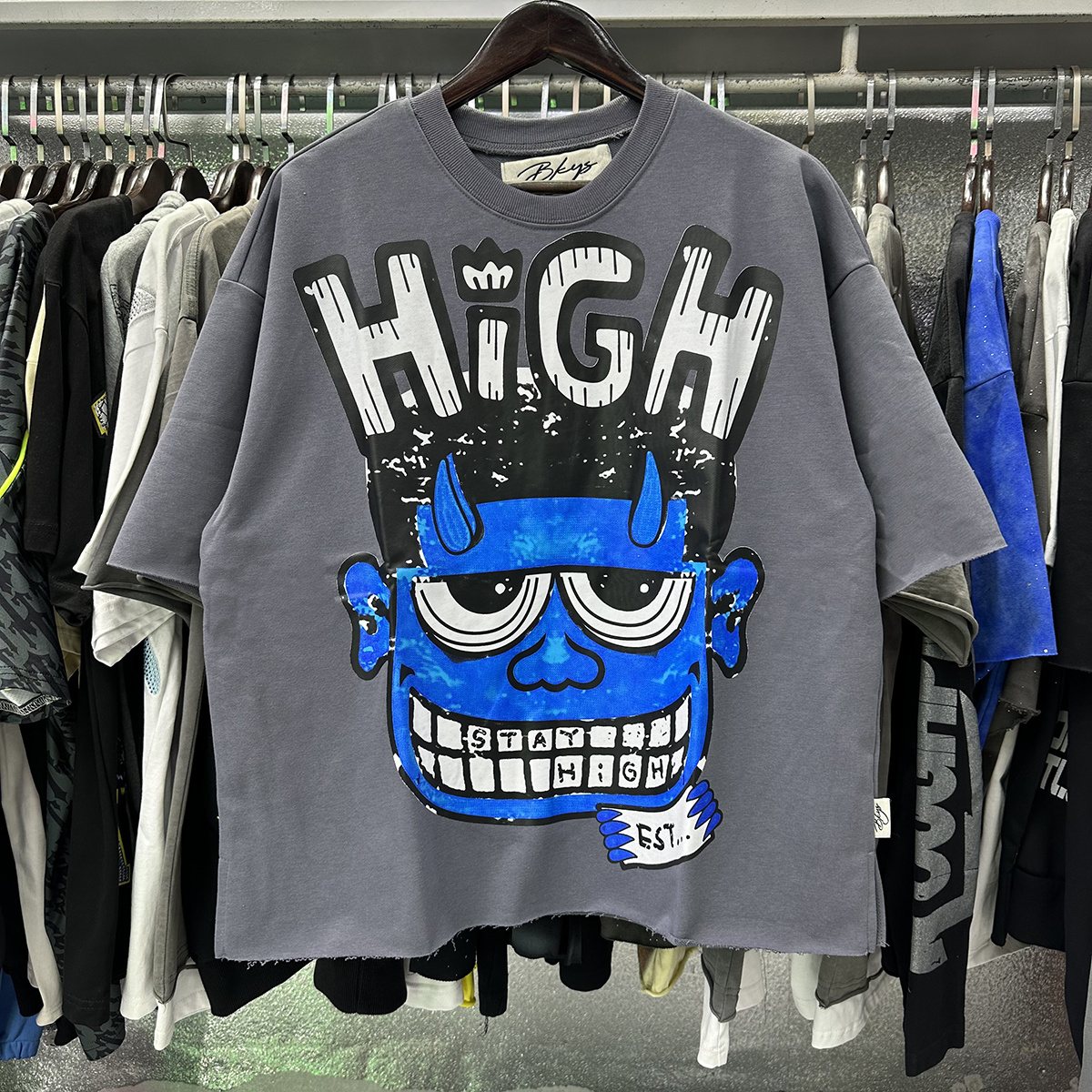 BKYS Revival Stay High Graphic T-Shirt — context