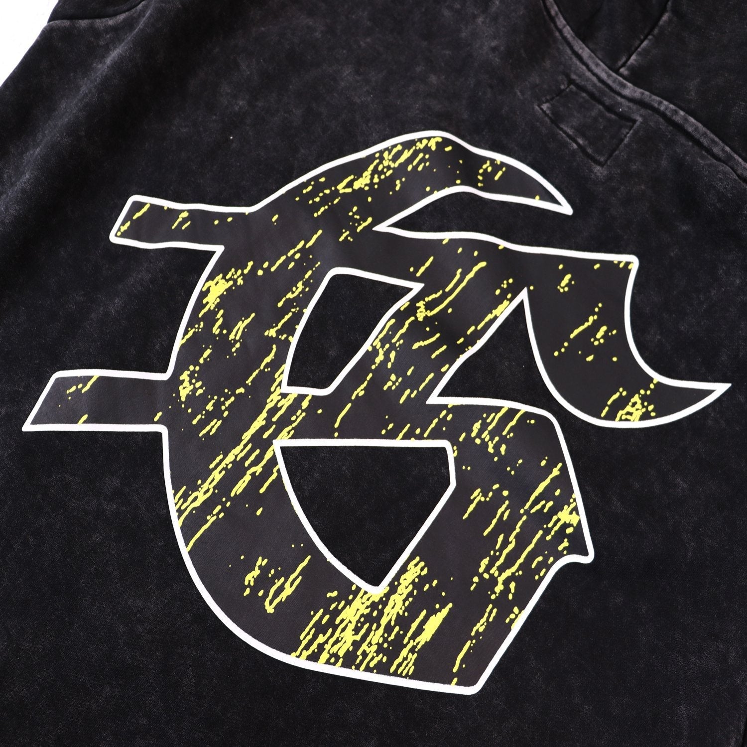 Godspeed E Pluribus Unum Skull Graphic Hoodie — detail