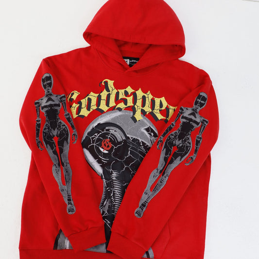 Godspeed Out of Many One Graphic Hoodie — hero
