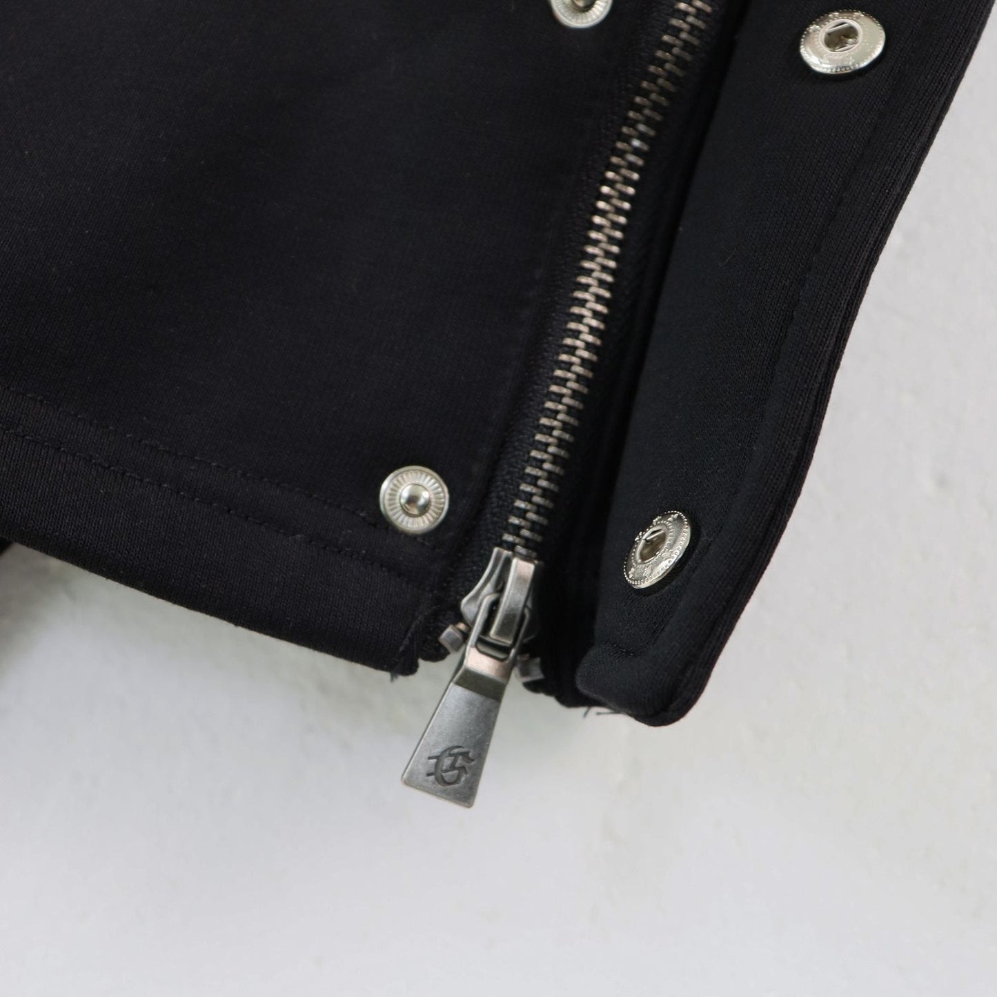 Godspeed White Gothic Zip Hoodie & Jogger Matching Set — detail
