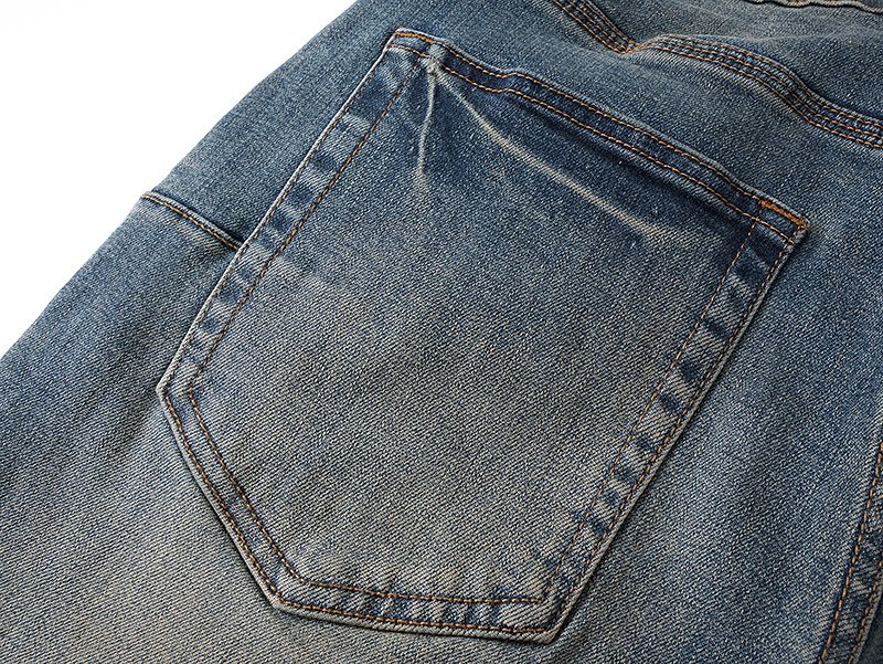 Purple Brand Blue Flared Jeans — detail