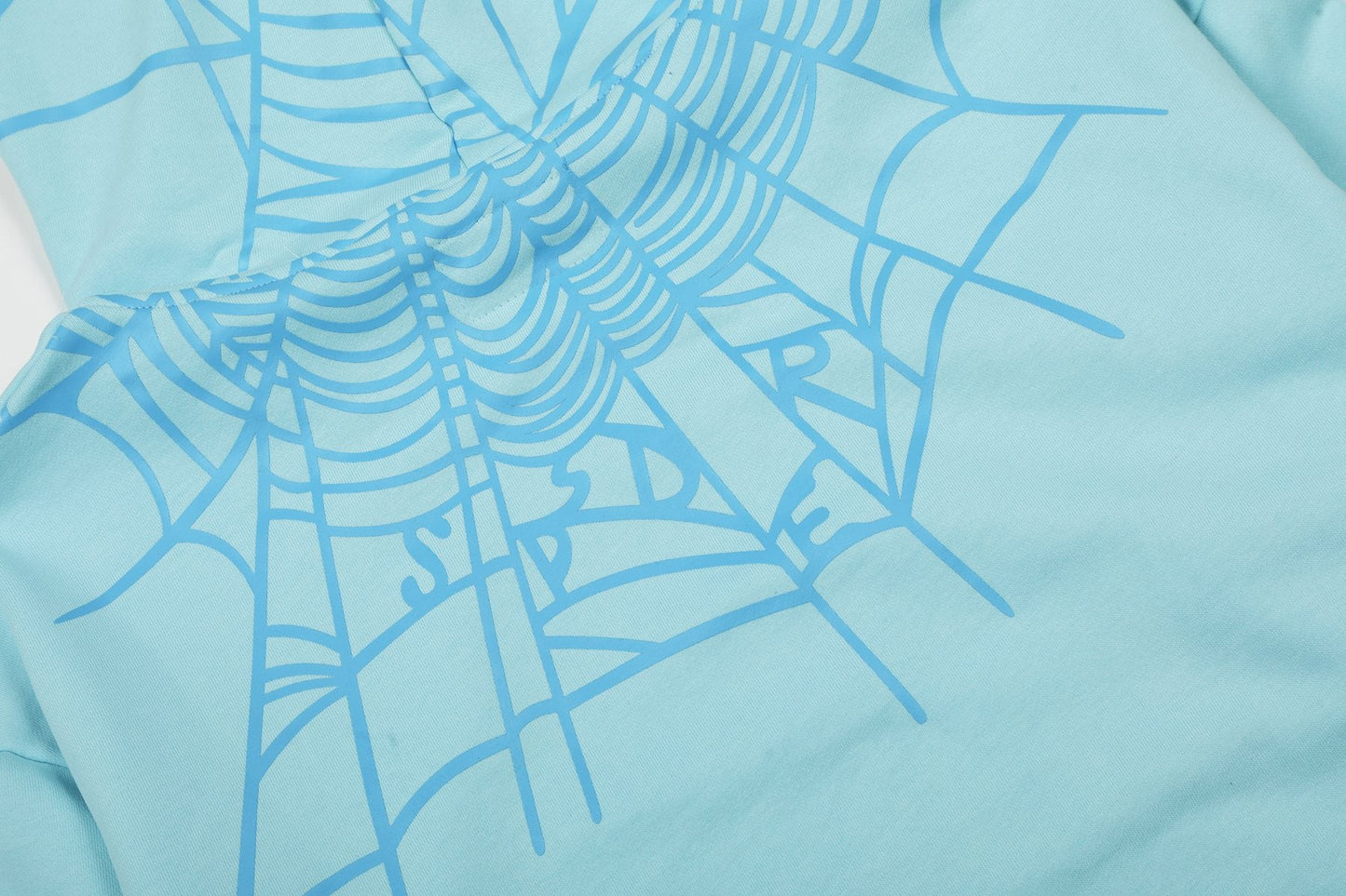 Sp5der Spiderweb Graphic Hoodie & Jogger Matching Set — detail