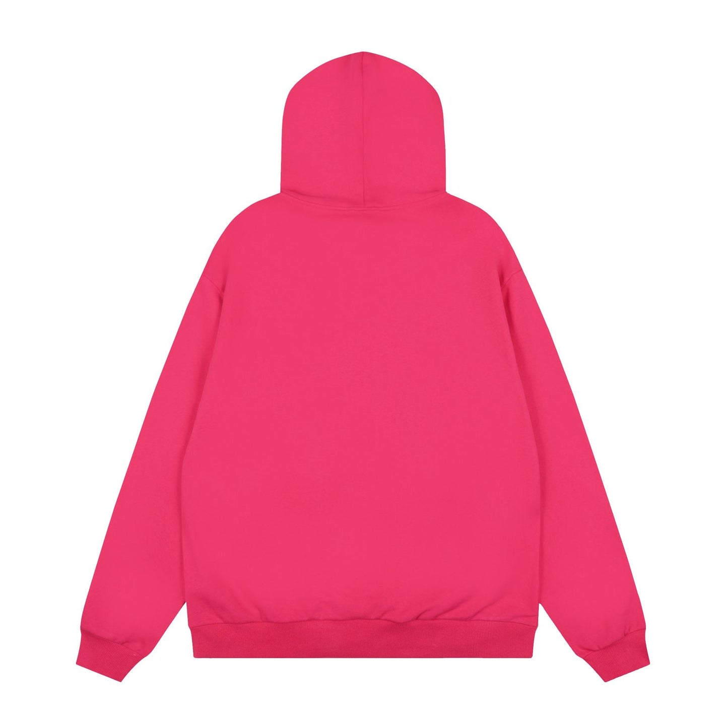 Sp5der Pink Spiderweb Graphic Hoodie — back
