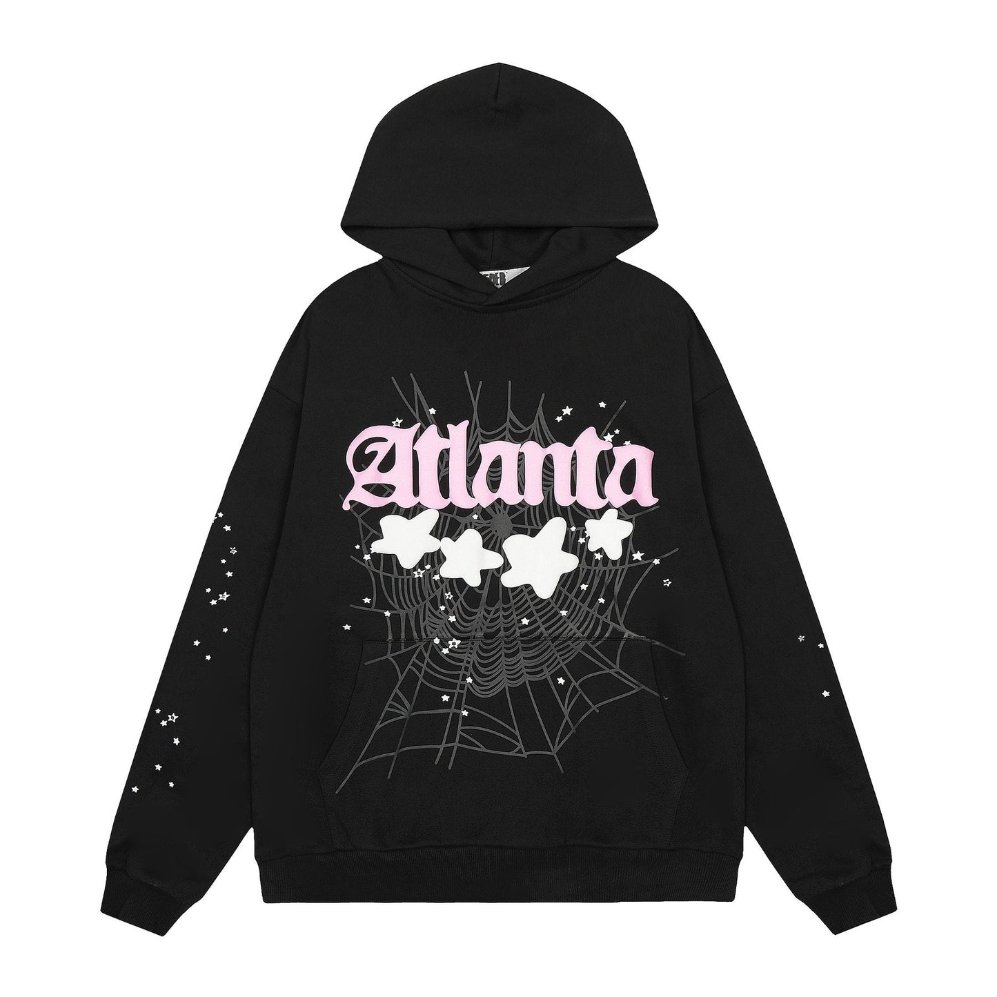 Sp5der Atlanta Spiderweb Graphic Hoodie — front