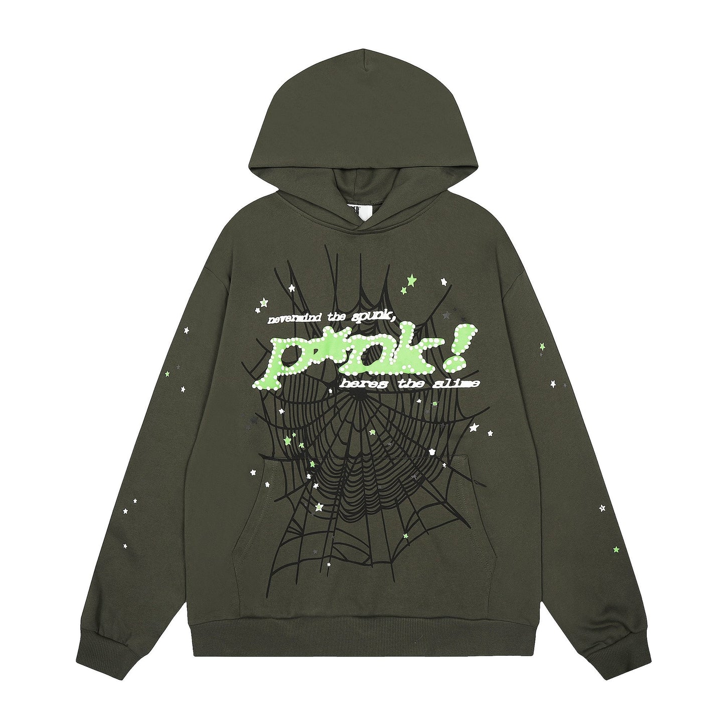 Sp5der Spiderweb Graphic Hoodie — hero