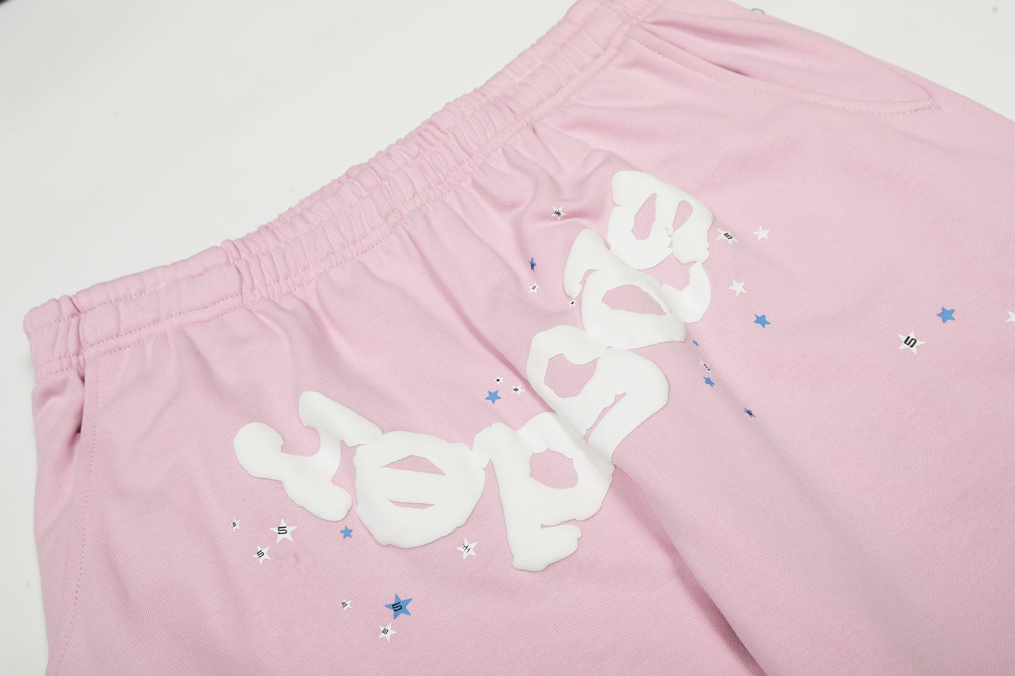 Sp5der Spiderweb Graphic Hoodie & Sweatpants Matching Set — detail