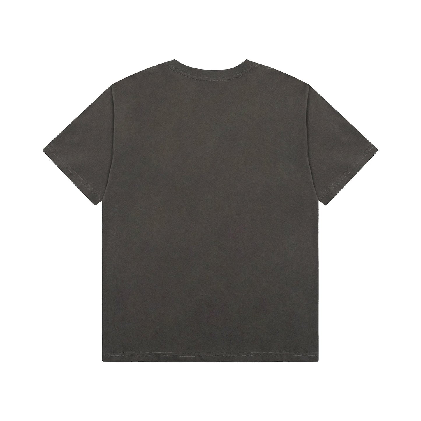 Sp5der Charcoal Front Graphic T-Shirt — back