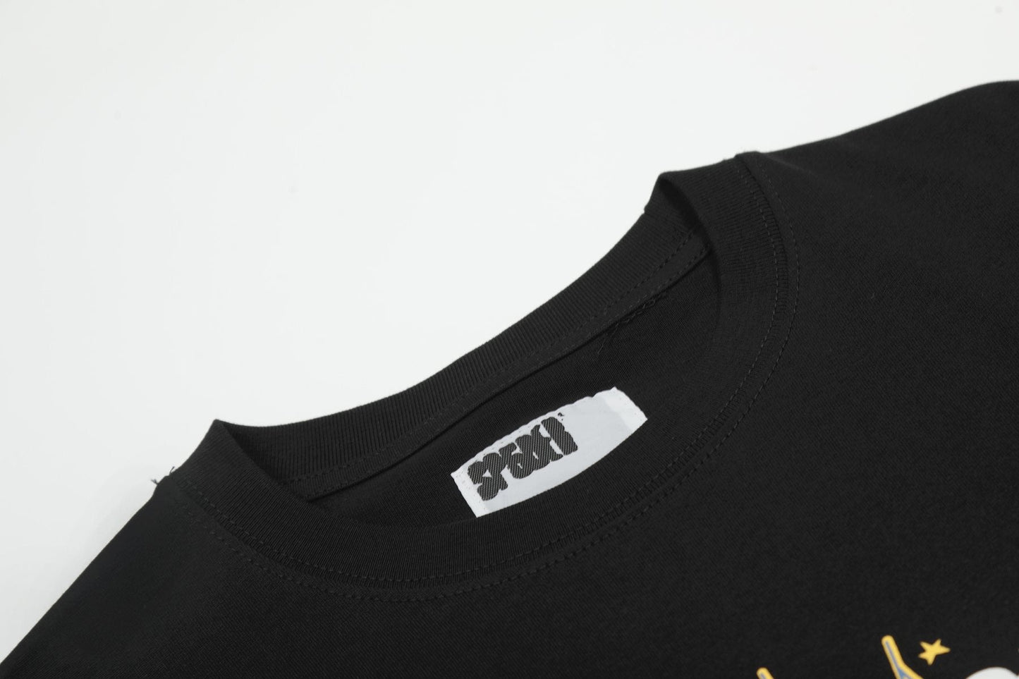 Sp5der Spiderweb Graphic T-Shirt — neck_label
