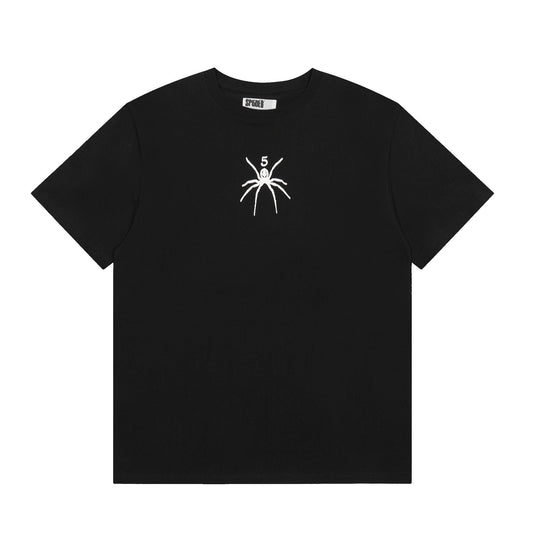Sp5der Front & Back Graphic T-Shirt — hero