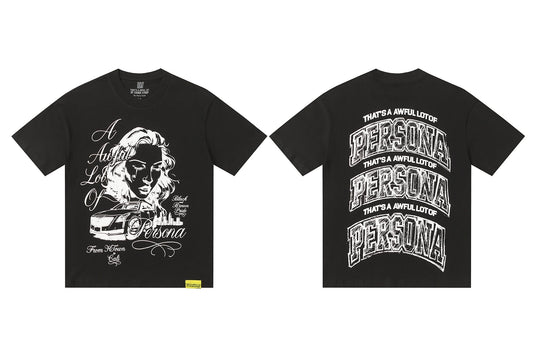 THAT'S A AWFUL LOT OF COUGH SYRUP Persona Graphic Short-Sleeve T-Shirt — hero