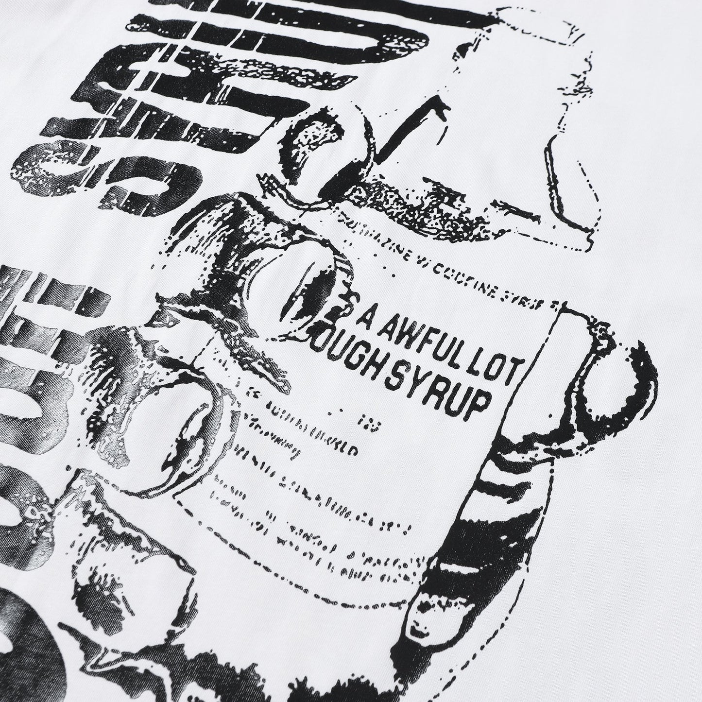 THAT'S A AWFUL LOT OF COUGH SYRUP Graphic T-Shirt — detail