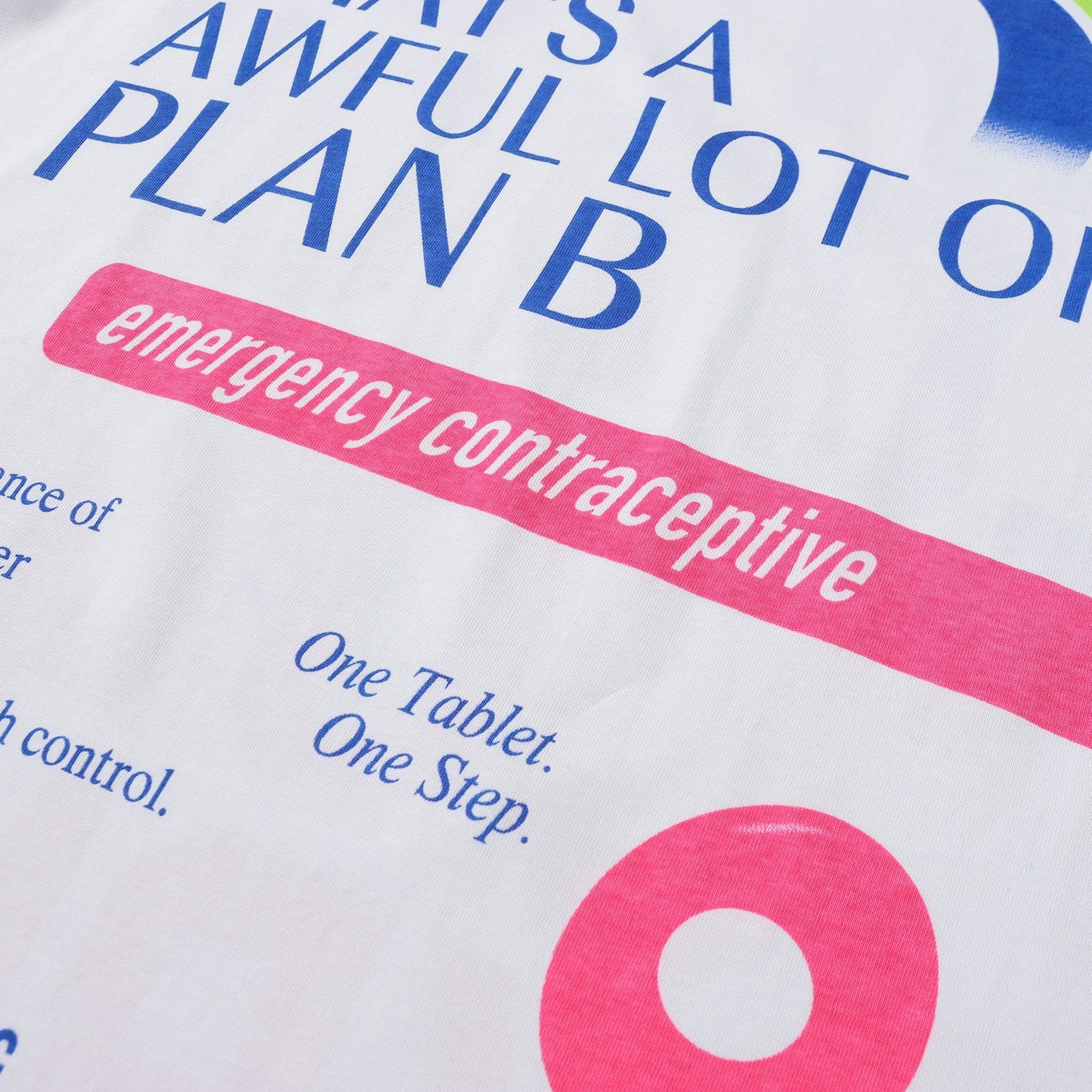 THAT'S A AWFUL LOT OF COUGH SYRUP Plan B Graphic T-Shirt — detail