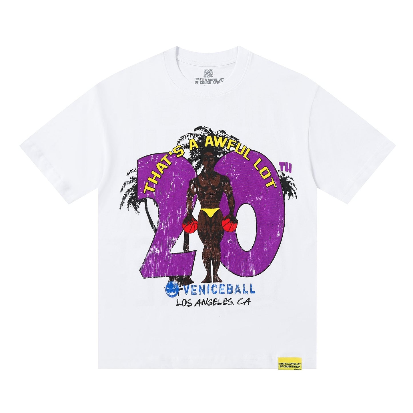 THAT'S A AWFUL LOT OF COUGH SYRUP Front & Back Graphic T-Shirt — hero
